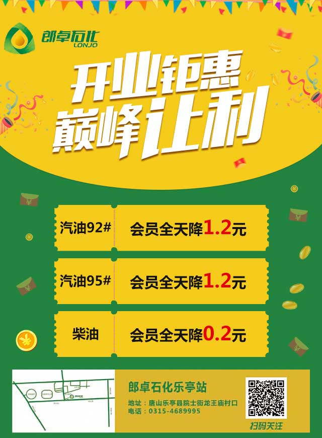 微信郎卓石化乐亭站盛大开业小程序游戏开发案例