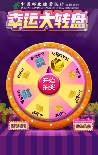 微信幸运大转盘小程序游戏开发案例