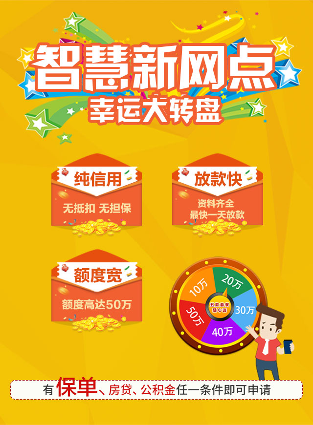 微信智慧新网点，幸运大转盘小程序游戏开发案例
